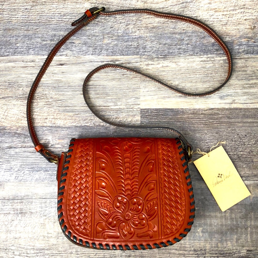 Patricia Nash Leather Satchel